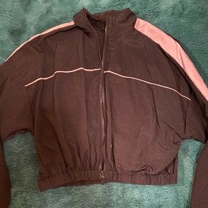 Zip up windbreaker